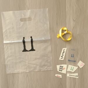 G-Dragon Ubermensch Exhibition Clear Bag Card Tattoos Guangzhou Big Bang Kpop